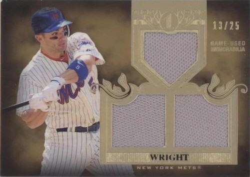 2011 Topps Tier One - David Wright #TSR 31