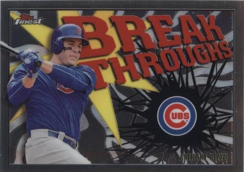 2017 Topps Finest - Anthony Rizzo #FB-AR
