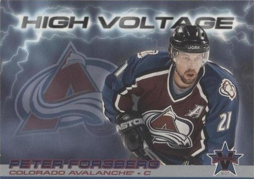 2000-01 Pacific Vanguard - Peter Forsberg #7