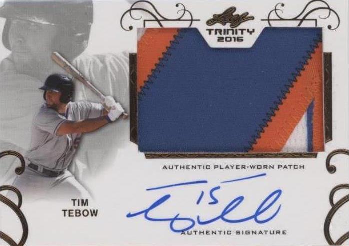 2016 Leaf Trinity - Tim Tebow #PA-TT2