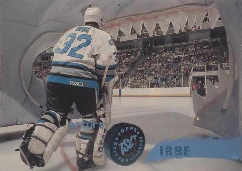 1995-96 Topps Stadium Club - Arturs Irbe #58
