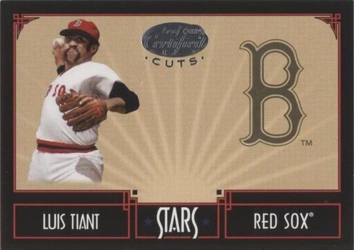 2004 Leaf Certified Cuts - Luis Tiant #S-46