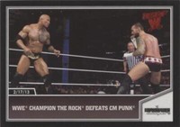 2013 Topps Best of WWE - CM Punk The Rock #89