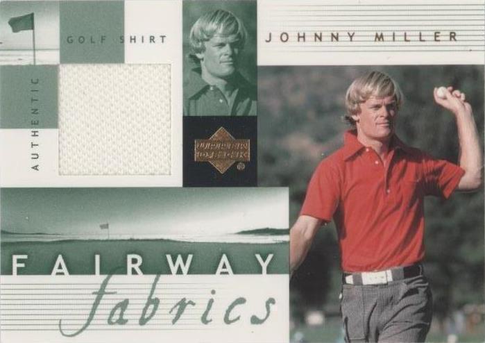 2002 Upper Deck - Johnny Miller #JM-FF