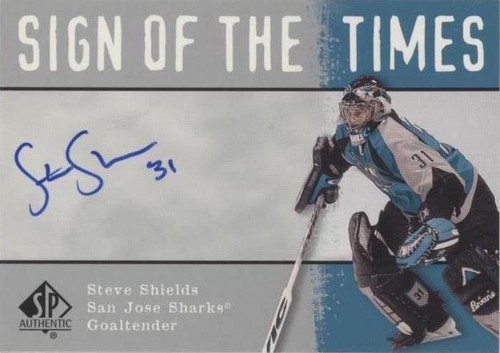 2000-01 SP Authentic - Steve Shields #SS