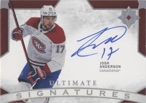 2021-22 Upper Deck Ultimate Collection - Josh Anderson #US-JO