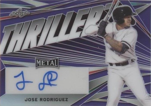 2022 Leaf Metal - Jose Rodriguez #TH-JR1