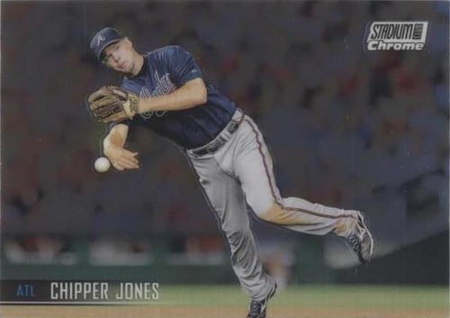 2021 Topps Stadium Club Chrome - Chipper Jones #268