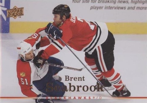 2007-08 Upper Deck - Brent Seabrook #283