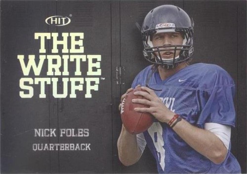 2012 SAGE Hit Nick Foles #WS12