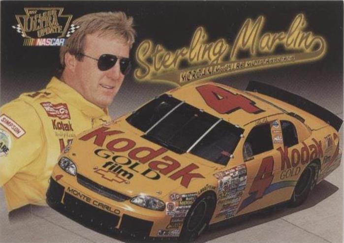 1997 Fleer Ultra Update - Sterling Marlin #9