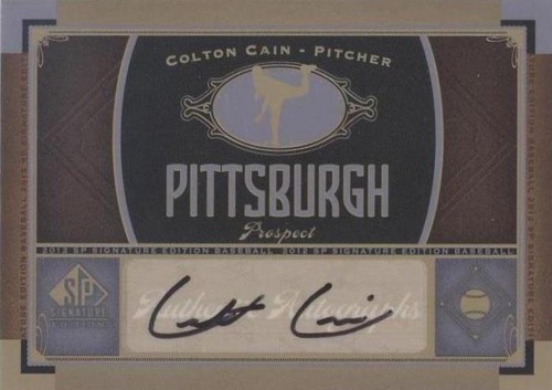 2012 SP Signature Edition - Colton Cain #PIT 9