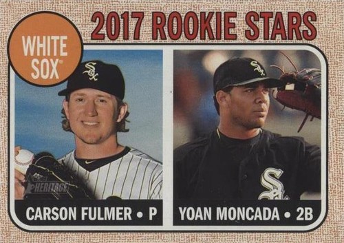 2017 Topps Heritage - Carson Fulmer Yoan Moncada #117