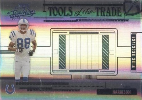 2005 Playoff Absolute Memorabilia Marvin Harrison #TT-62
