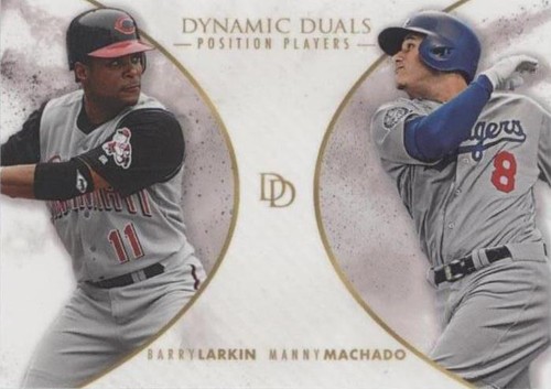 2018 Topps On Demand Dynamic Duals - Barry Larkin Manny Machado #PP1