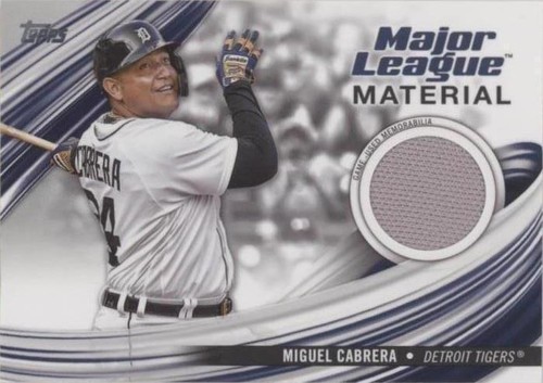 2023 Topps Series 1 - Miguel Cabrera #MLM-MC