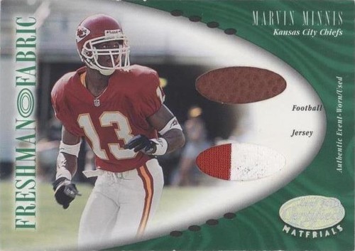 2001 Leaf Certified Materials Marvin Minnis #121