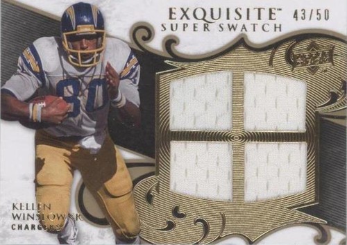 2008 Upper Deck Exquisite Collection Kellen Winslow #SS-WI