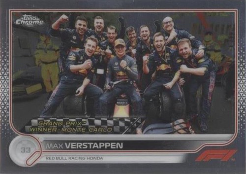 2022 Topps Chrome Formula 1 - Max Verstappen #155
