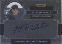 2008 Razor Signature Series Metal - Brett Marshall #AU-BEM