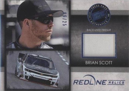 2014 Press Pass Redline - Brian Scott #RR-BS