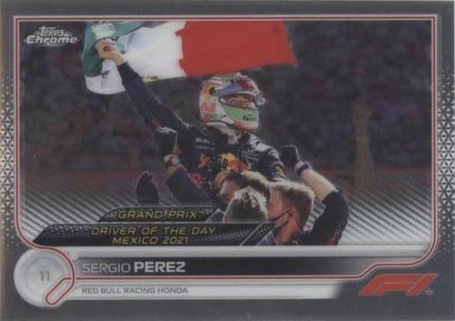 2022 Topps Chrome Formula 1 - Sergio Perez #189