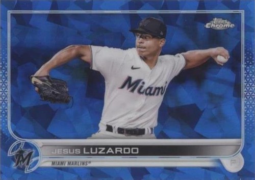 2022 Topps Chrome Sapphire Edition - Jesus Luzardo #11