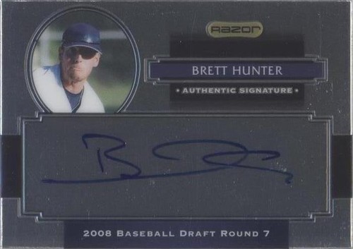 2008 Razor Signature Series Metal - Brett Hunter #AU-BEH