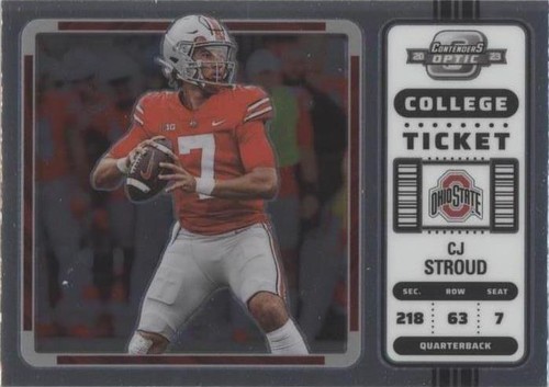 2023 Panini Chronicles Draft Picks C. J. Stroud #2