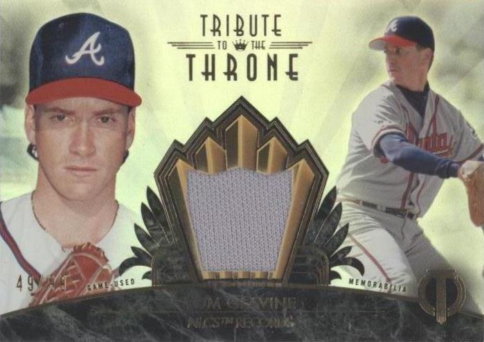2014 Topps Tribute - Tom Glavine #THRONE-TG