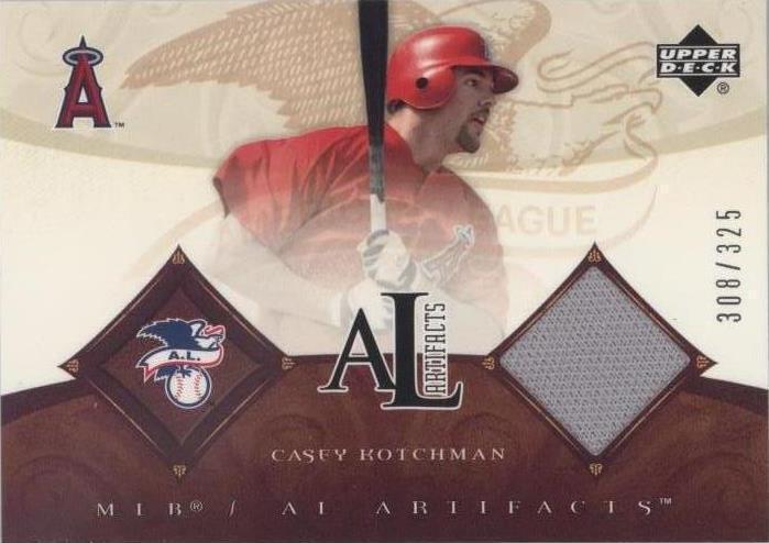 Artefactos de cubierta superior 2005 - Casey Kotchman #AL-CK