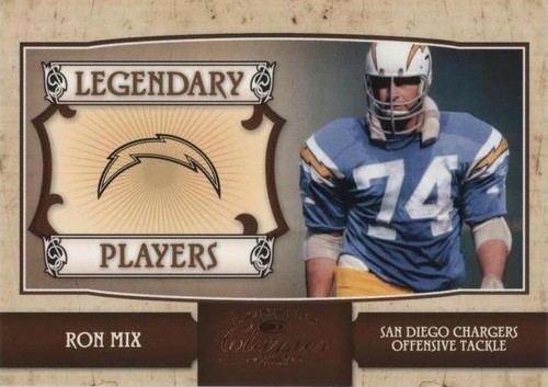 2007 Donruss Classics Ron Mix #LP-24