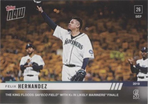2019 Topps Now - Félix Hernández #904