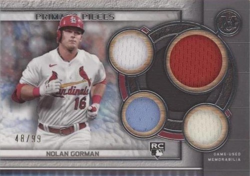 2023 Topps Museum Collection - Nolan Gorman #SPPPQR-NG