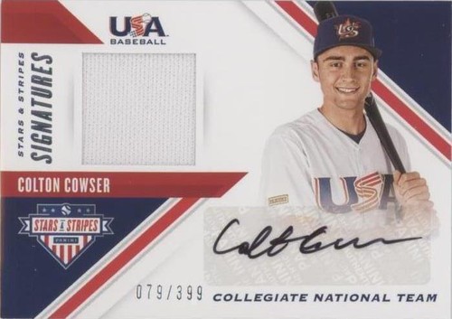 2020 Panini USA Baseball Stars & Stripes - Colton Cowser #SSS-CC