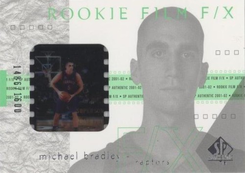 2001-02 SP Authentic - Michael Bradley #93