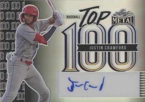 2023 Leaf Metal - Justin Crawford #T1-JC2