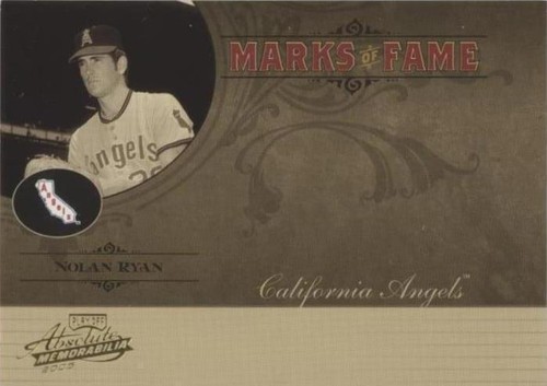 2005 Playoff Absolute Memorabilia - Nolan Ryan #MF-49