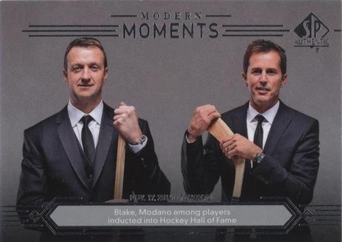 2014-15 SP Authentic - Mike Modano Rob Blake #178