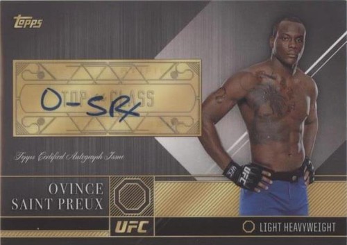2016 Topps UFC Top of the Class - Ovince St. Preux #TCA-OS
