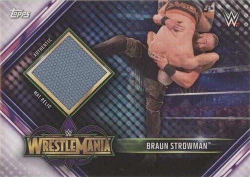 2019 Topps WWE Road to Wrestlemania - Braun Strowman #MR-BS