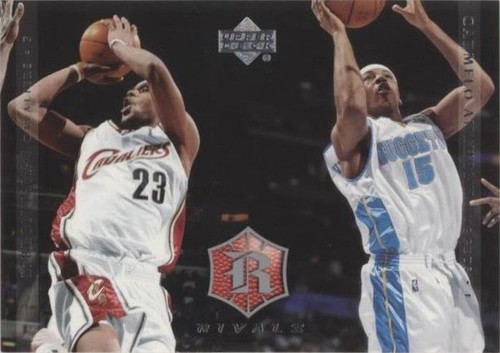 2004-05 UD Rivals - Carmelo Anthony/LeBron James #27