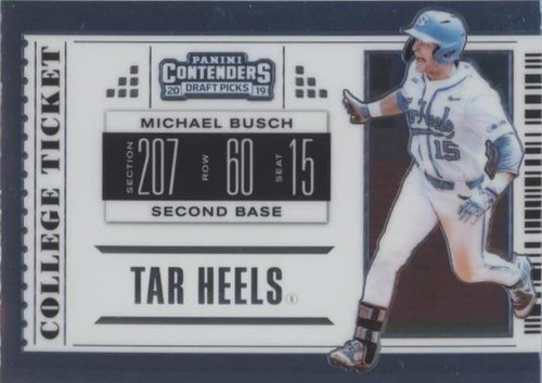 2019 Panini Elite Extra Edition - Michael Busch #CT-MB