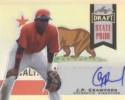 2013 Leaf Metal Draft - J.P. Crawford #SP-JPC