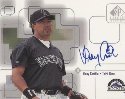 1999 SP Signature Edition - Vinny Castilla #VC