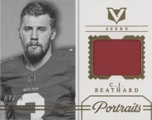 2017 Panini Vertex C.J. Beathard #PT-12