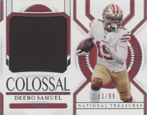 2020 Panini National Treasures Deebo Samuel #CM-DS