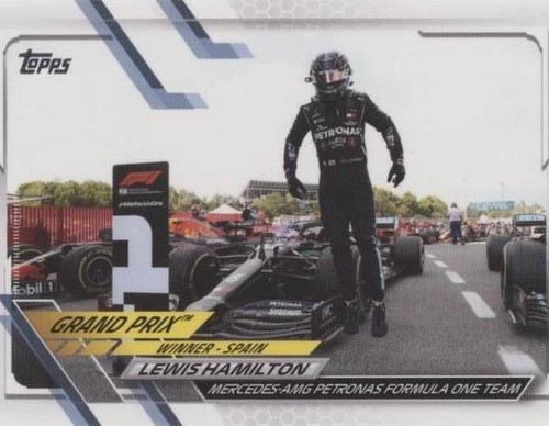 2020 Topps Dynasty Formula 1 LEWIS HAMILTON Patch Auto GOLD
