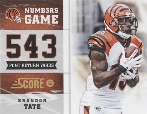 2012 Score Brandon Tate #16