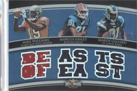 2010 Topps Triple Threads Marcus Easley Mardy Gilyard Mike Williams #TTRC-48